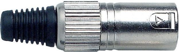 Picture of XLR Connector 5 Pin Cord Plug MALE