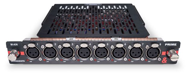 Picture of DX32 PRIME Mic/line input module - 8 XLR Inputs