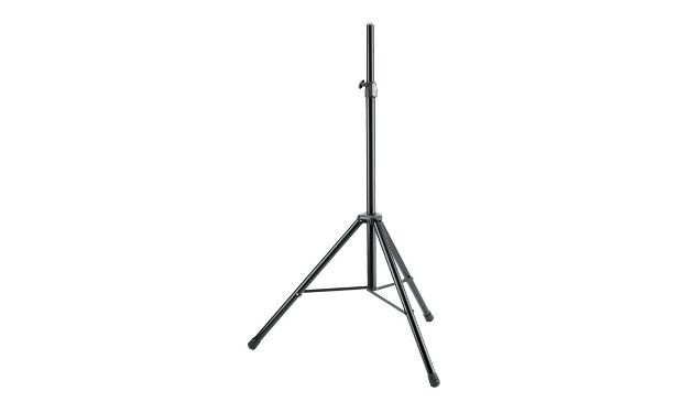 Picture of K&M Speaker Stand ALUMINIUM 35mmØ Tubing MEDIUM BLACK