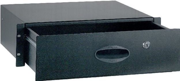 Picture of Proel 19" Rack Drawer 3U Lockable Depth 340mm