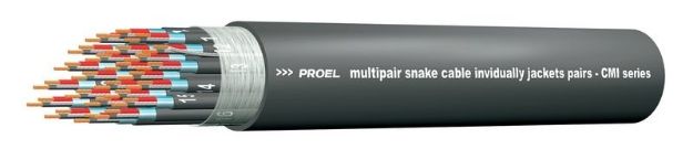 Picture of Proel Bulk Signal Multicore Cable 4 Way 100% Foil+PVC