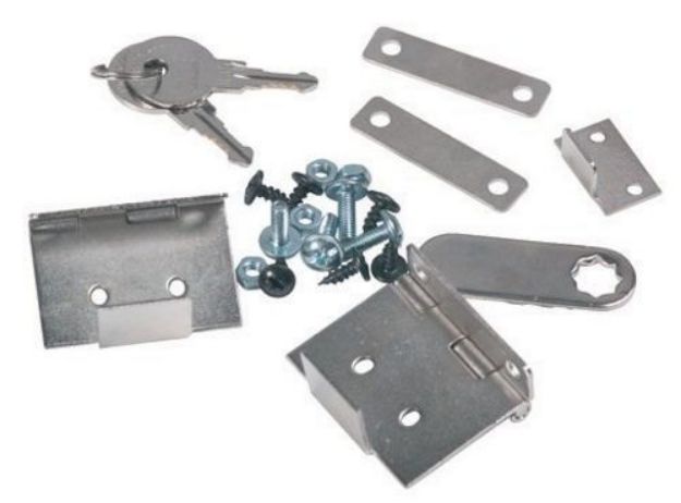 Picture of Proel Mobile 19" Rack Door Hinges+Keylock