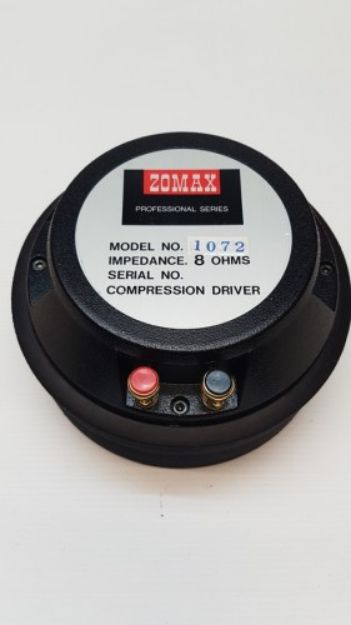 Picture of Zomax Horn Driver 1½" 107dB 50W 8 Ohm