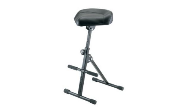 Picture of K&M Musicians PNEUMATIC Stool with Foot Rest