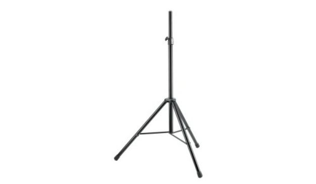 Picture of K&M Speaker Stand ALUMINIUM 35mmØ Tubing MEDIUM BLACK