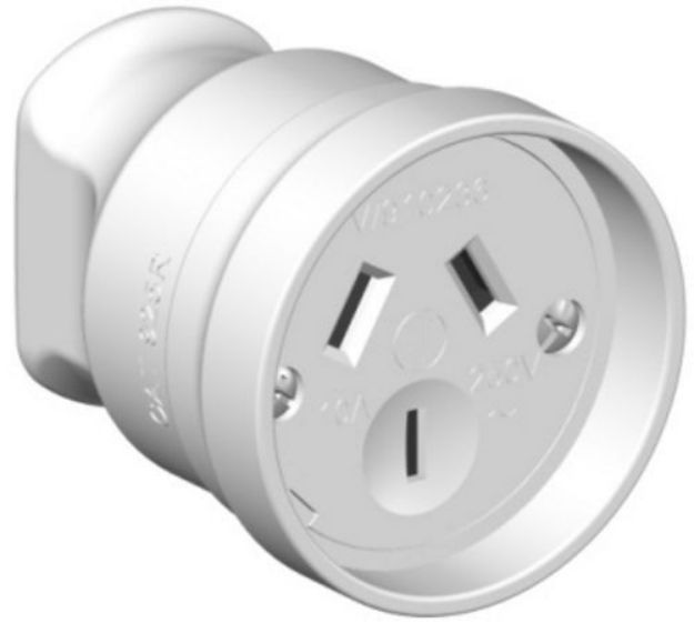 Picture of PDL 10A Mains Connector Cord Plug FEMALE BLACK