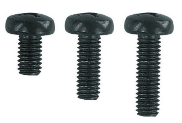 Picture of Proel Machine Screw Pozidrive M6 x 25 mm Pan Head BLACK
