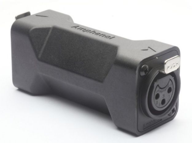 Picture of Amphenol Signal Adaptor FXLR > FXLR BLACK