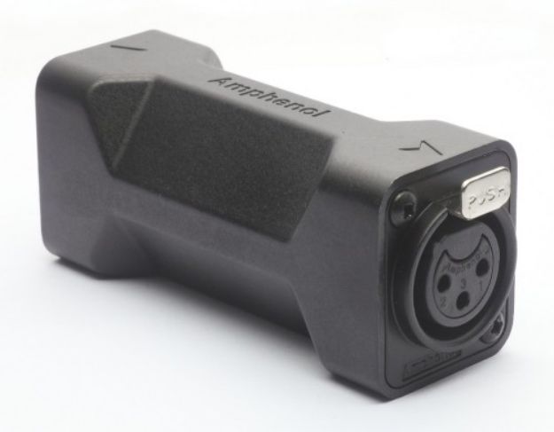 Picture of Amphenol Signal Adaptor MXLR > FXLR BLACK