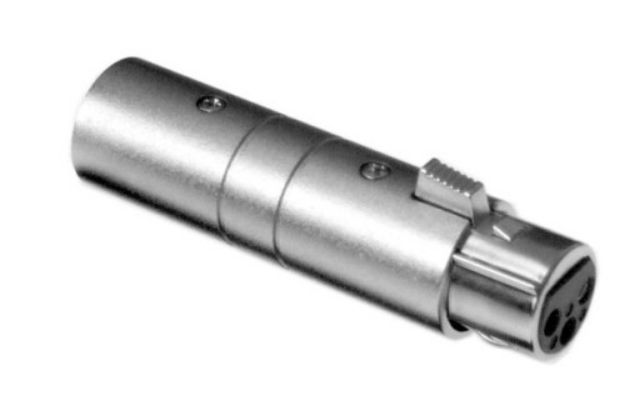 Picture of Amphenol XLR Adaptor 3 Pin FXLR > 3 Pin MXLR