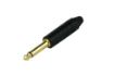 Picture of Amphenol 6.3mm TS Mono Jack Connector Cord Plug MALE