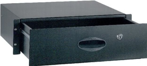 Picture of Proel 19" Rack Drawer 4U Lockable Depth 340mm