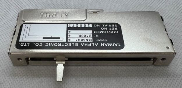 Picture of A&H Stereo Channel Fader 100KB 60mm for XONE92