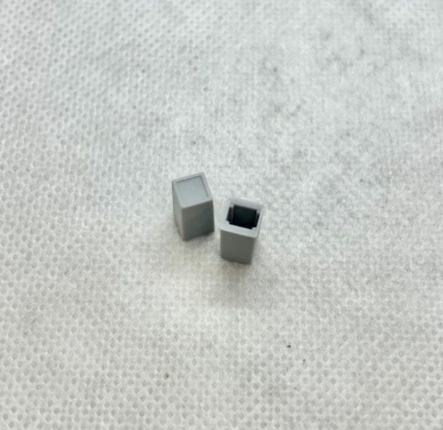 Picture of A&H Push Button Square GREY 5.5mm