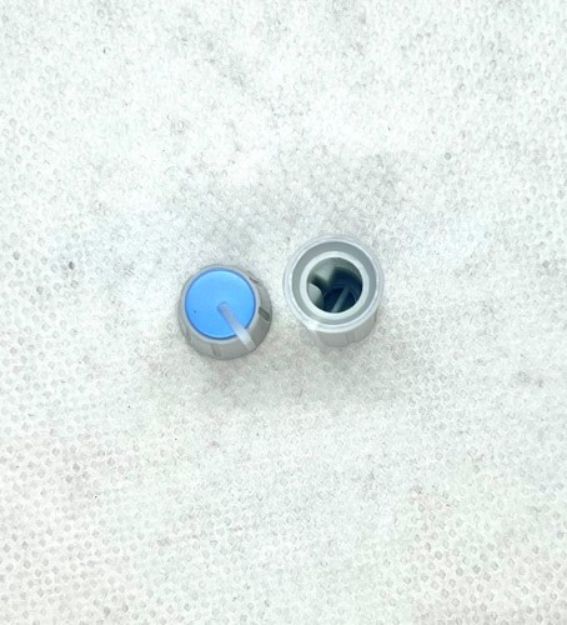 Picture of A&H Mixer Knob GREY - LIGHT BLUE