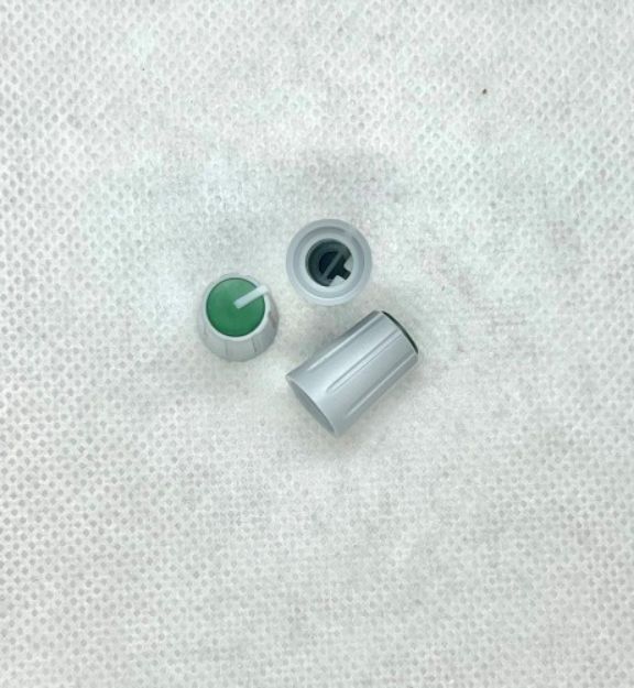 Picture of A&H Mixer Knob GREY GREEN