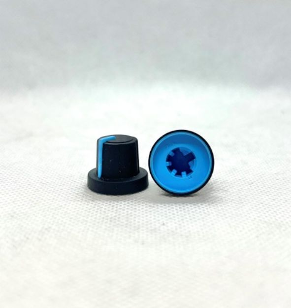 Picture of A&H Knob Black /Blue