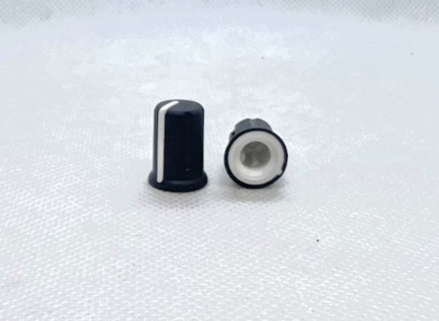 Picture of A&H XONEDB2 Knob BLACK White Line