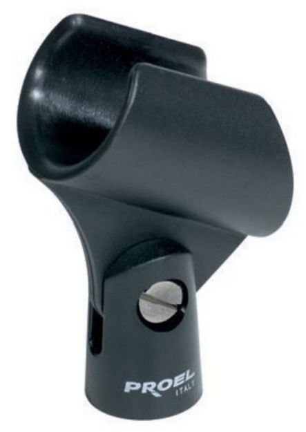 Picture of Proel Mic Clip Slip In Tapered Mic ABS LARGE