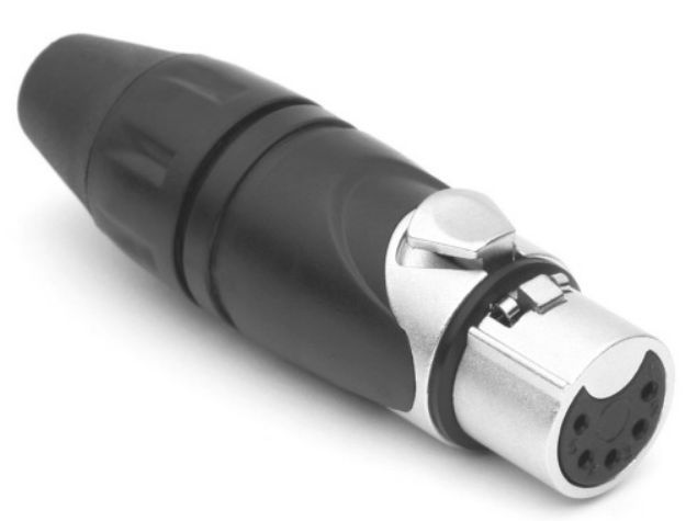 Picture of Amphenol XLR Connector 5 Pin Cord Plug FEMALE
