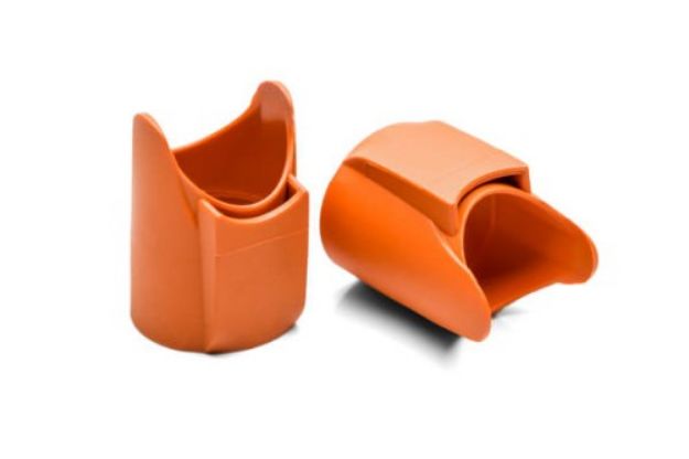 Picture of Amphenol XLR AX Connector Sleeve ORANGE