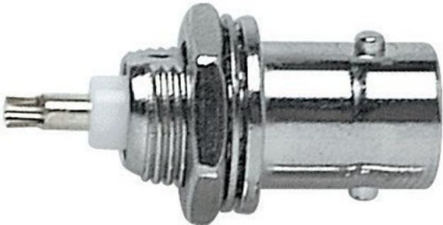 Picture of BNC Connector 75 Ohm Panel Mount Solder FEMALE