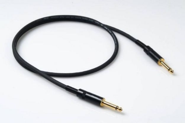 Picture of Proel Guitar Lead TS > TS 3m Spiral Shield BLACK