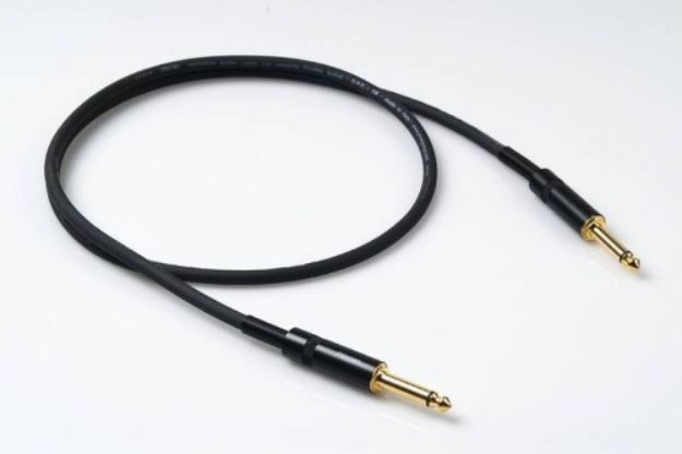 Picture of Proel Guitar Lead TS > TS 5m Spiral Shield BLACK