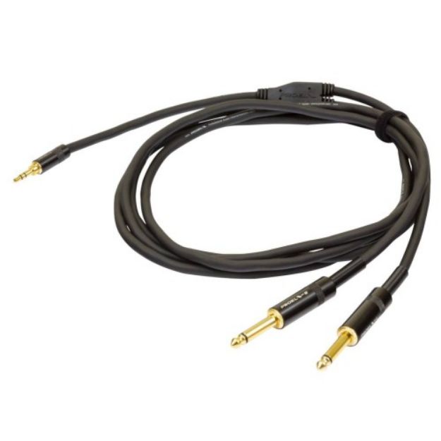 Picture of Challenge Stereo Split Lead 3.5mm TRS > 2 x 6.3mm TS 3m