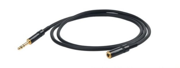 Picture of Challenge Stereo Jack Lead Extension 6.3mm TRS > FTRS 3m