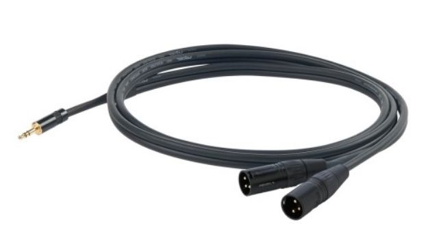 Picture of Challenge Split Lead 3.5mm TRS > 2 x mXLR 1.5m