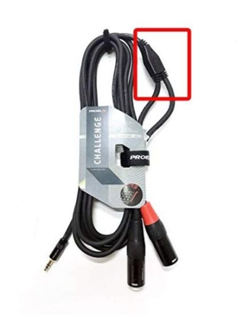 Picture of Challenge Split Lead 3.5mm TRS > 2 x mXLR 3m
