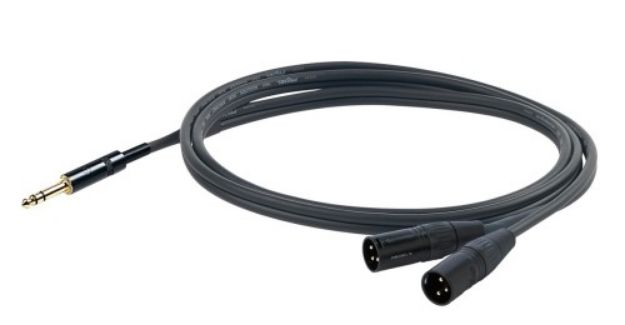 Picture of Challenge Split Lead 6.3mm TRS > 2 x mXLR 1.5m