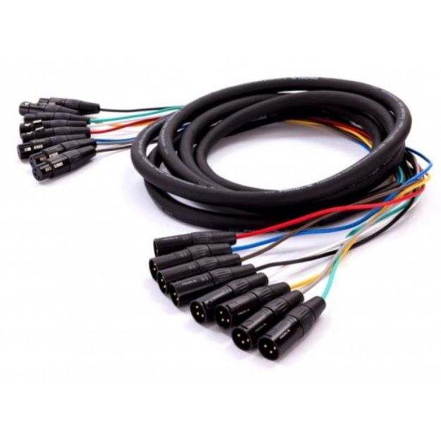 Picture of Proel Signal Loom 8 x FXLR > 8 x MXLR 4m