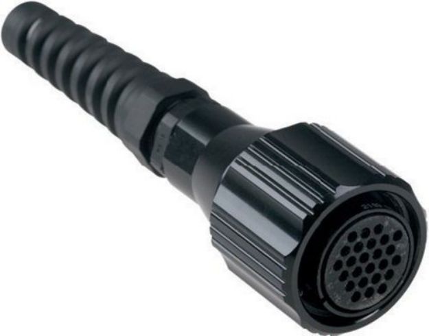 Picture of Milspec Connector 25 Pin Cable Plug FEMALE