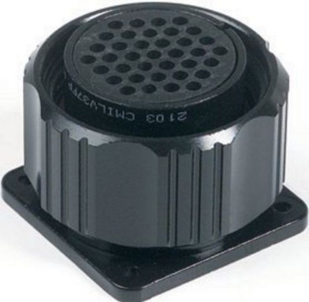 Picture of Milspec Connector 37 Pin Panel Mount FEMALE
