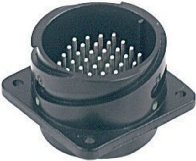 Picture of Milspec Connector 37 Pin Panel Mount MALE