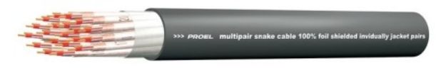 Picture of Proel Bulk Signal Multicore Cable 48 Way 100% Foil+Film
