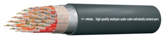 Picture of Proel Bulk Signal Multicore Cable 32 Way 97% Spiral+PVC