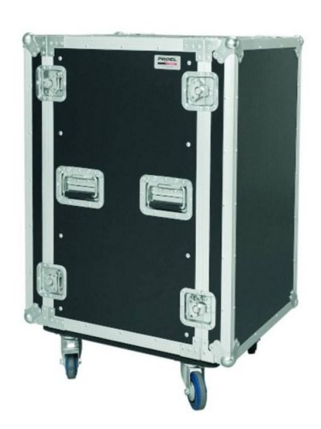 Picture of Proel 19" Rack Case 18U 2 Lids 45cm BLACK