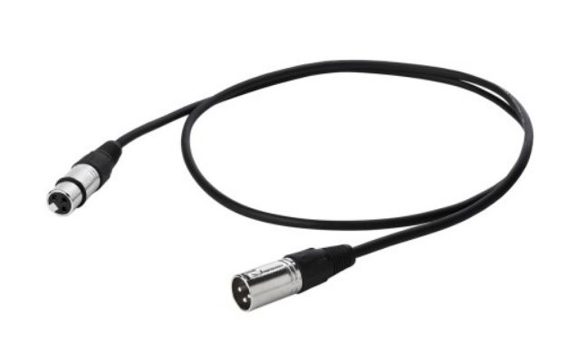 Picture of DMX Lighting Lead FXLR > MXLR 3 Pin 10m