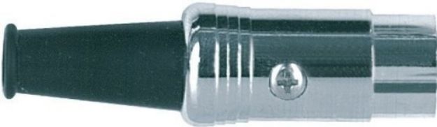 Picture of Din Connector 5 Pin Cord Plug Brass MALE