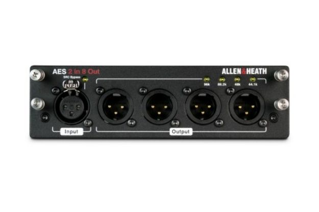 Picture of A&H dLive AES Audio Interface card - 2in 8out