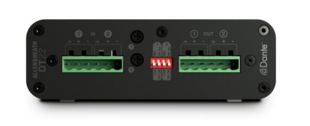 Picture of A&H Dante I/O Interface – 2 IN, 2 OUT