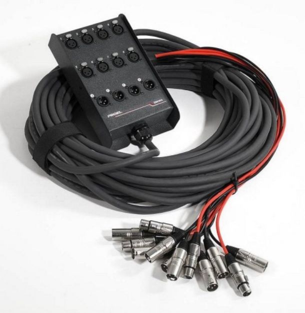 Picture of Signal Multi Box 8 In /4 Returns 25m PCB Wired
