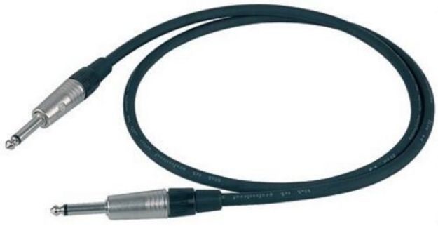 Picture of Proel Speaker Lead TS > TS 2m 2 x 1.5mm BK