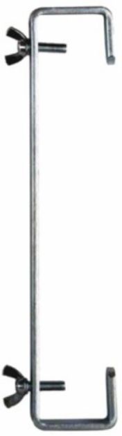 Picture of Proel Lighting Clamp Double Hook Clamp+2 Screws 350mm