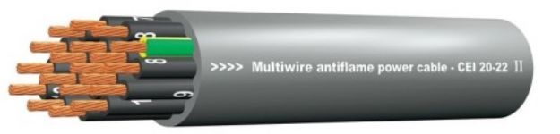 Picture of Proel Bulk Mains Multicore Cable 10 x 2.5mm² GR