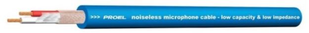 Picture of Proel Bulk Mic Cable 90% Spiral Shield BL