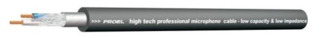 Picture of Proel Bulk Mic Cable 95% Braid Shield BLACK